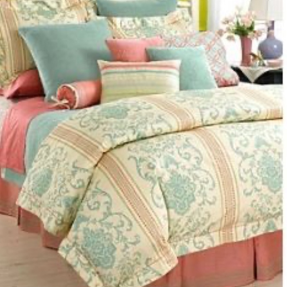 😍RARE😍 Sferra St. Tropez King Duvet and Shams